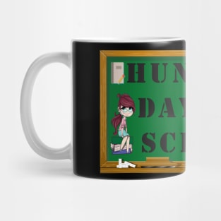 hundred days of school Mug